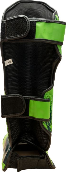 Top Ten Shin e Instep Guard "Power Ink" - Verde