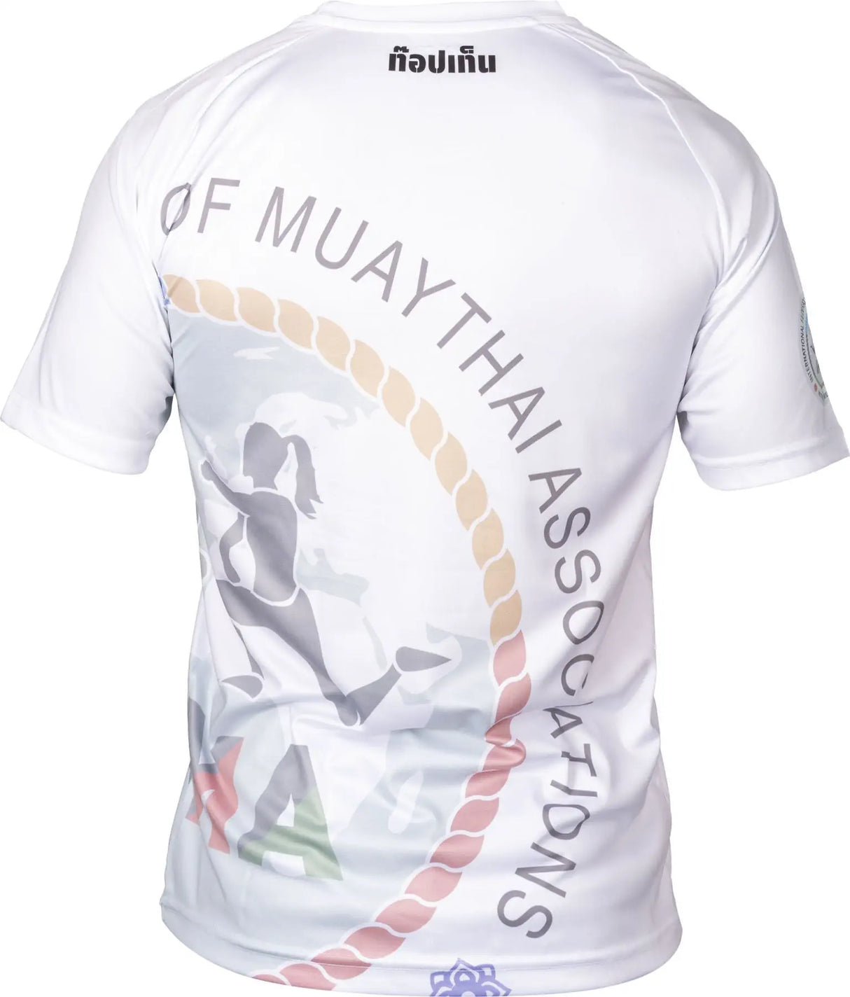 T-shirt d'entraînement Top Ten IFMA Royal Muay - blanc