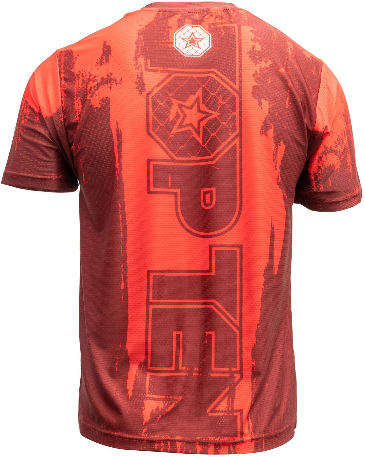 Diez de tinta de camiseta superior - Rojo