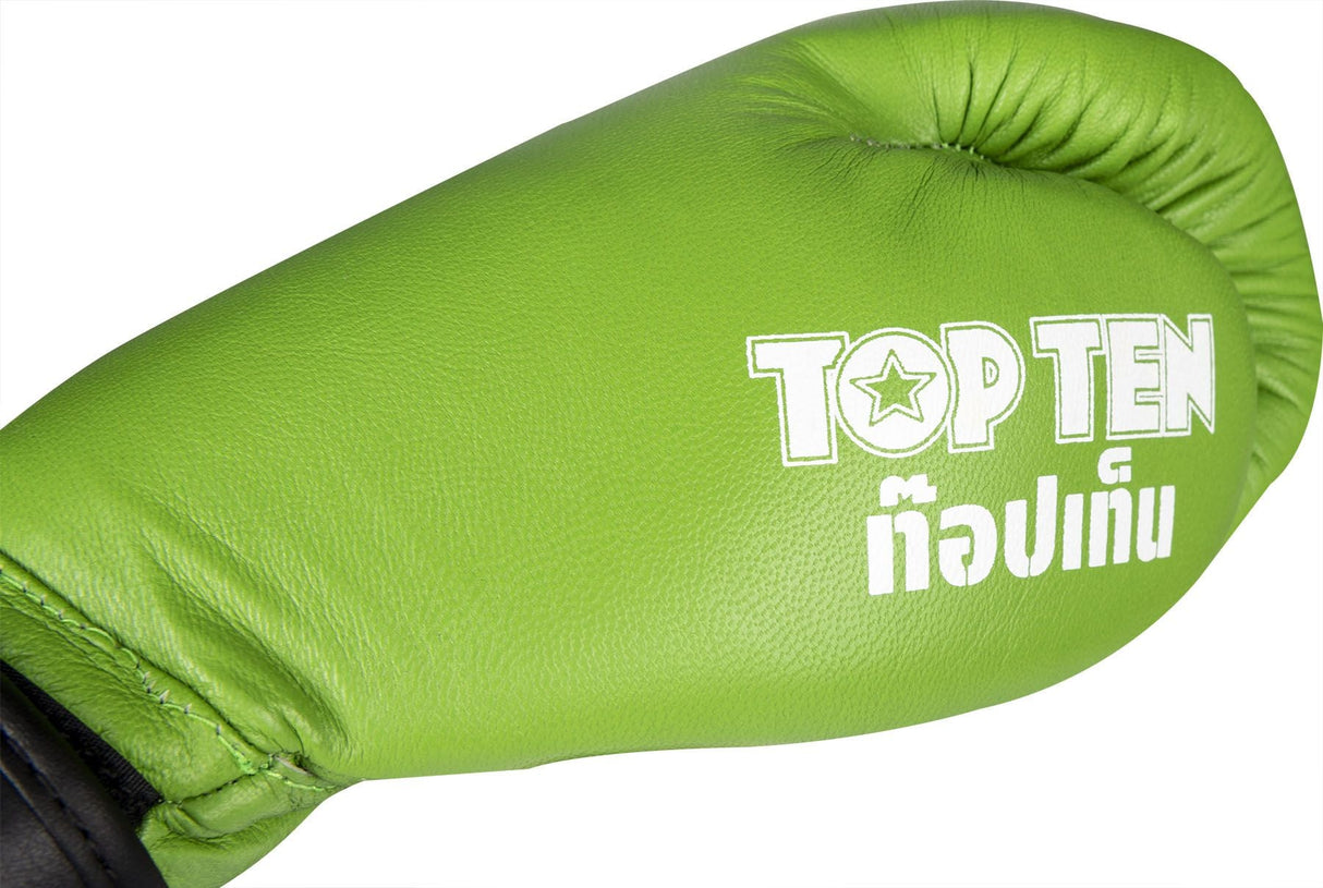 Top Ten IFMA gants de boxe Ajarn - vert
