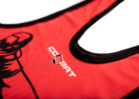 Combinaison de lutte ENFANT Combat Sport Classic - rouge