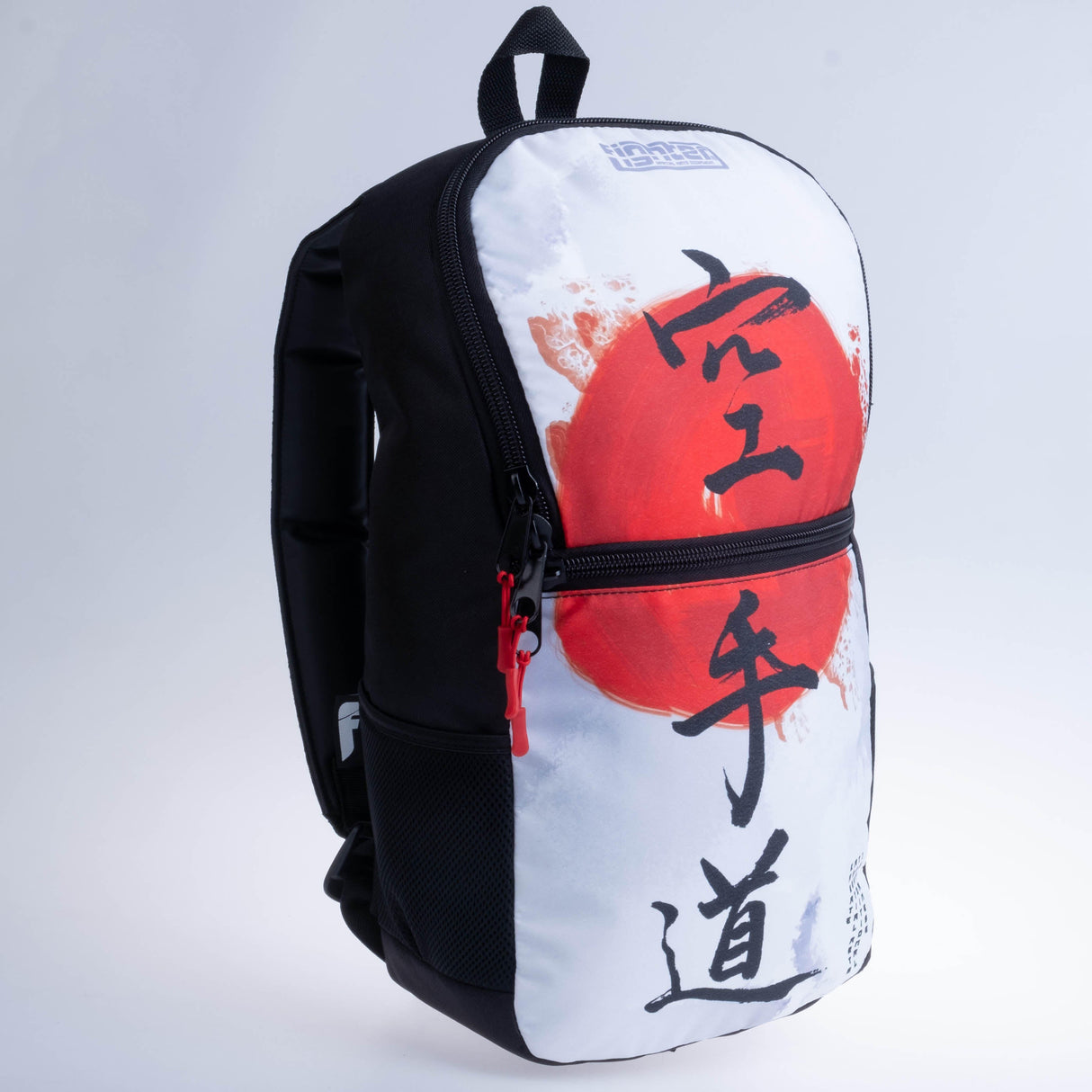 Tamaño de mochila de luchador S - Karate - Blanco/Rojo