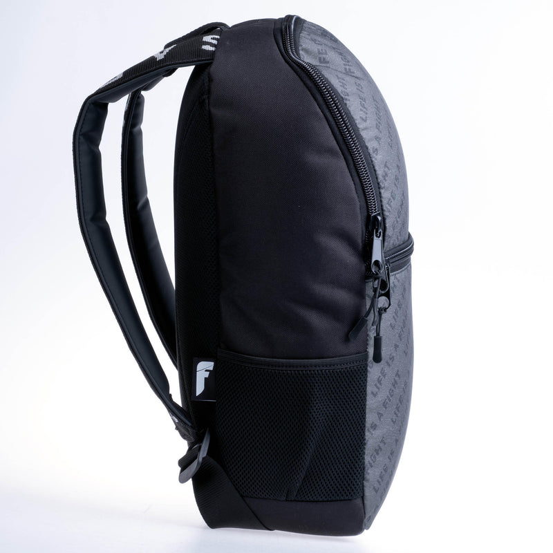 Fighter Backpack Size S - gray logo