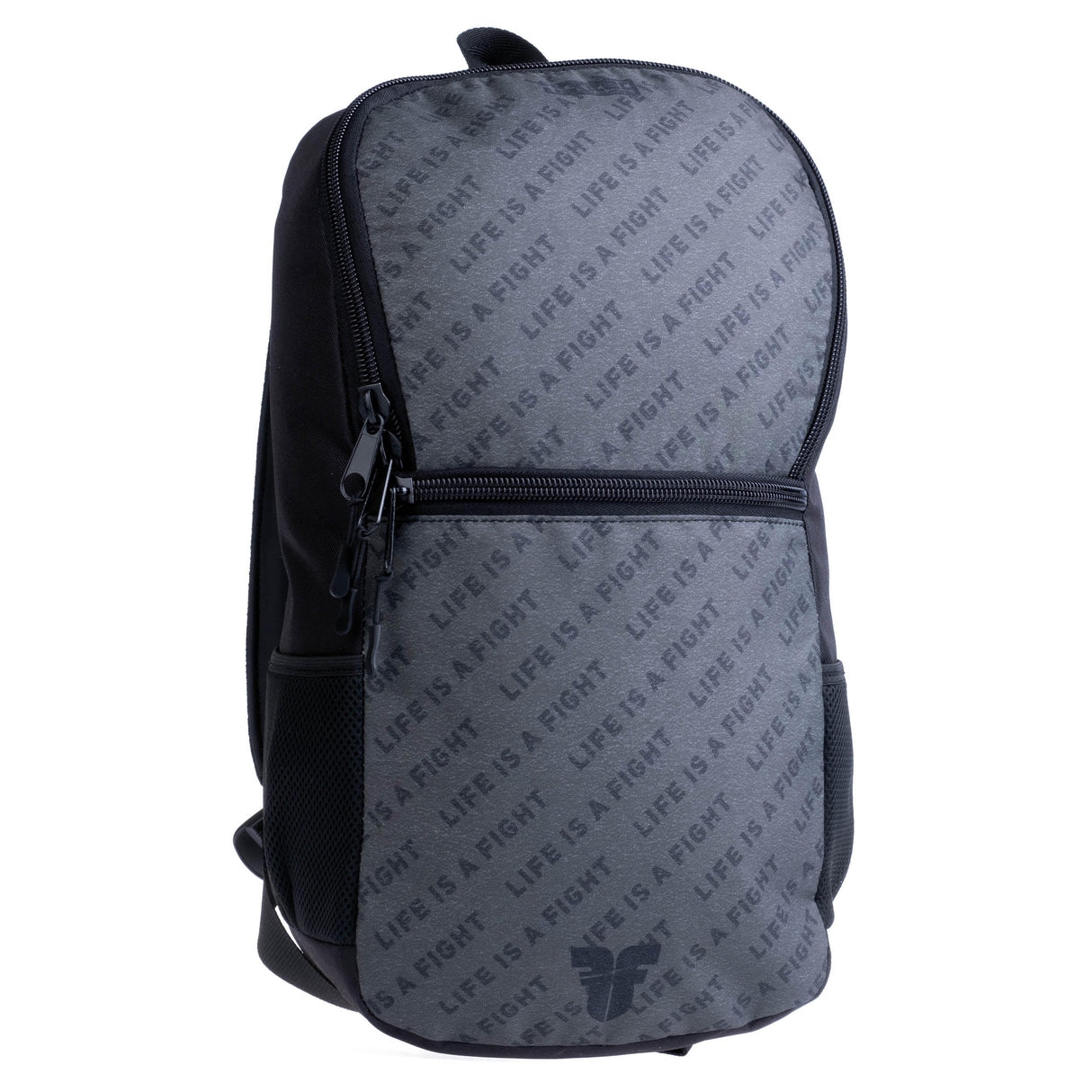 Fighter Rucksack Größe S – graues Logo