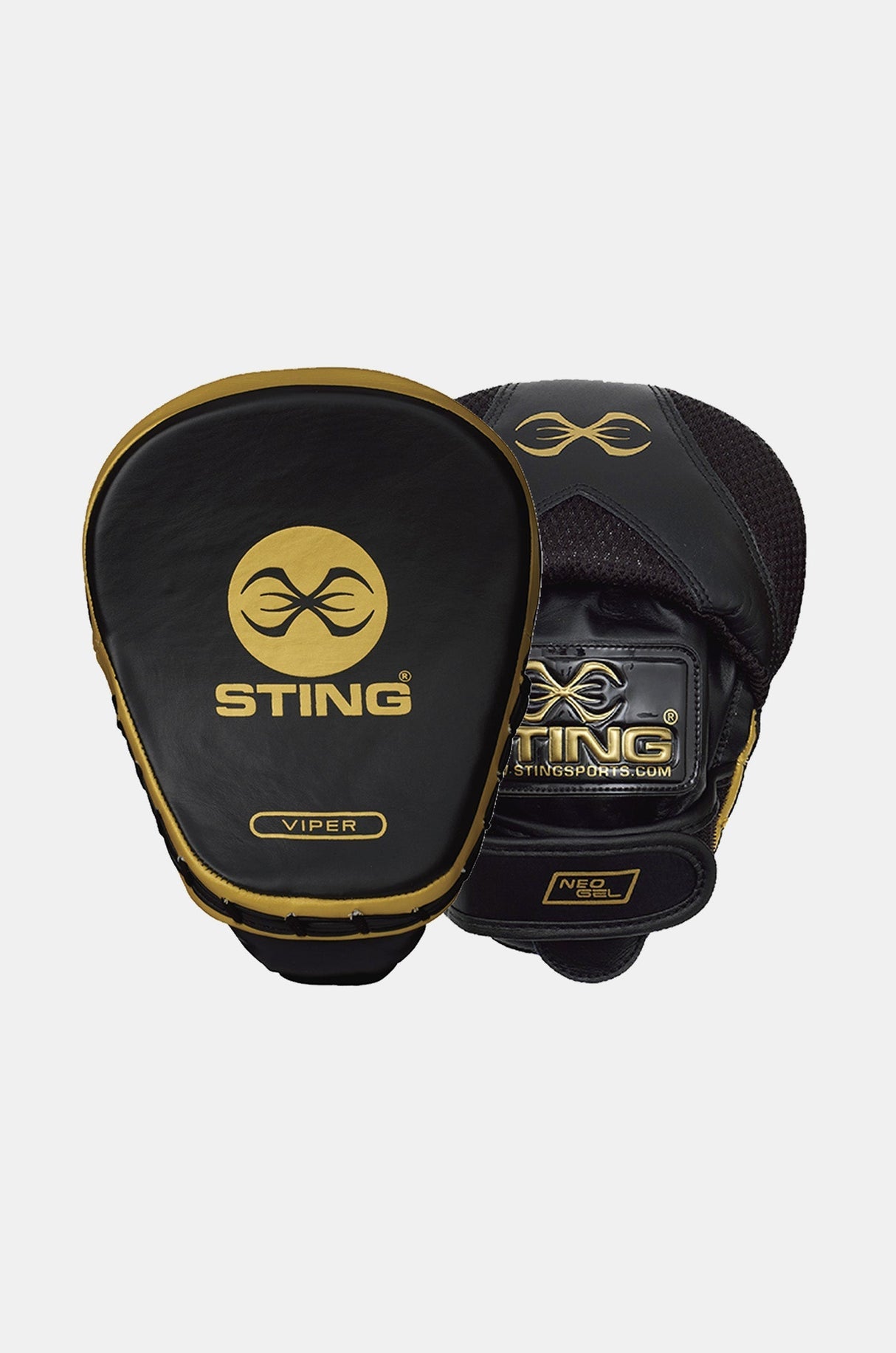 Sting Mitts Viper Speed Focus - black/gold, SNFM-0817