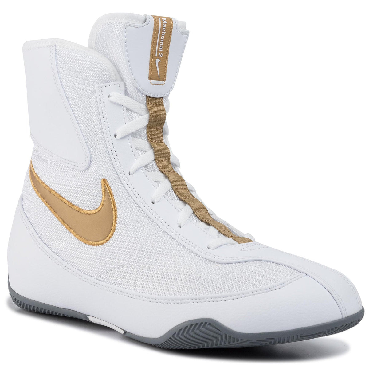 Nike Machomai 2 Boxing Shoes - White/Gold