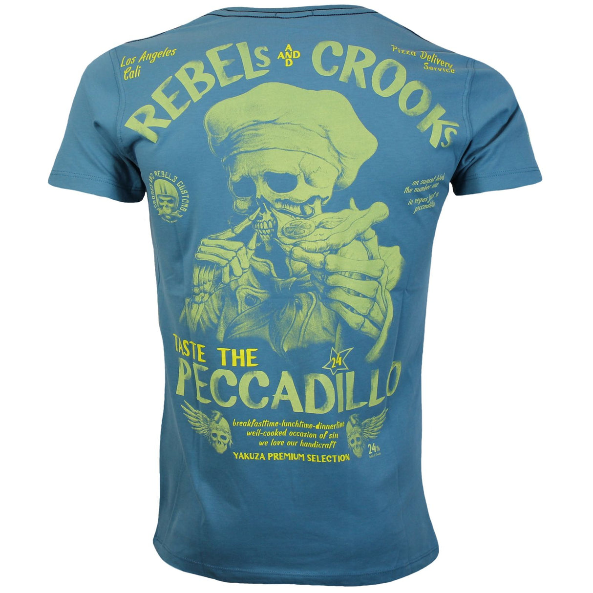 Camiseta premium de Yakuza - Azul, 3610