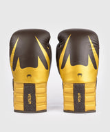 Guantes de boxeo de reverso de venos-marrón/oro, venum-05411-058