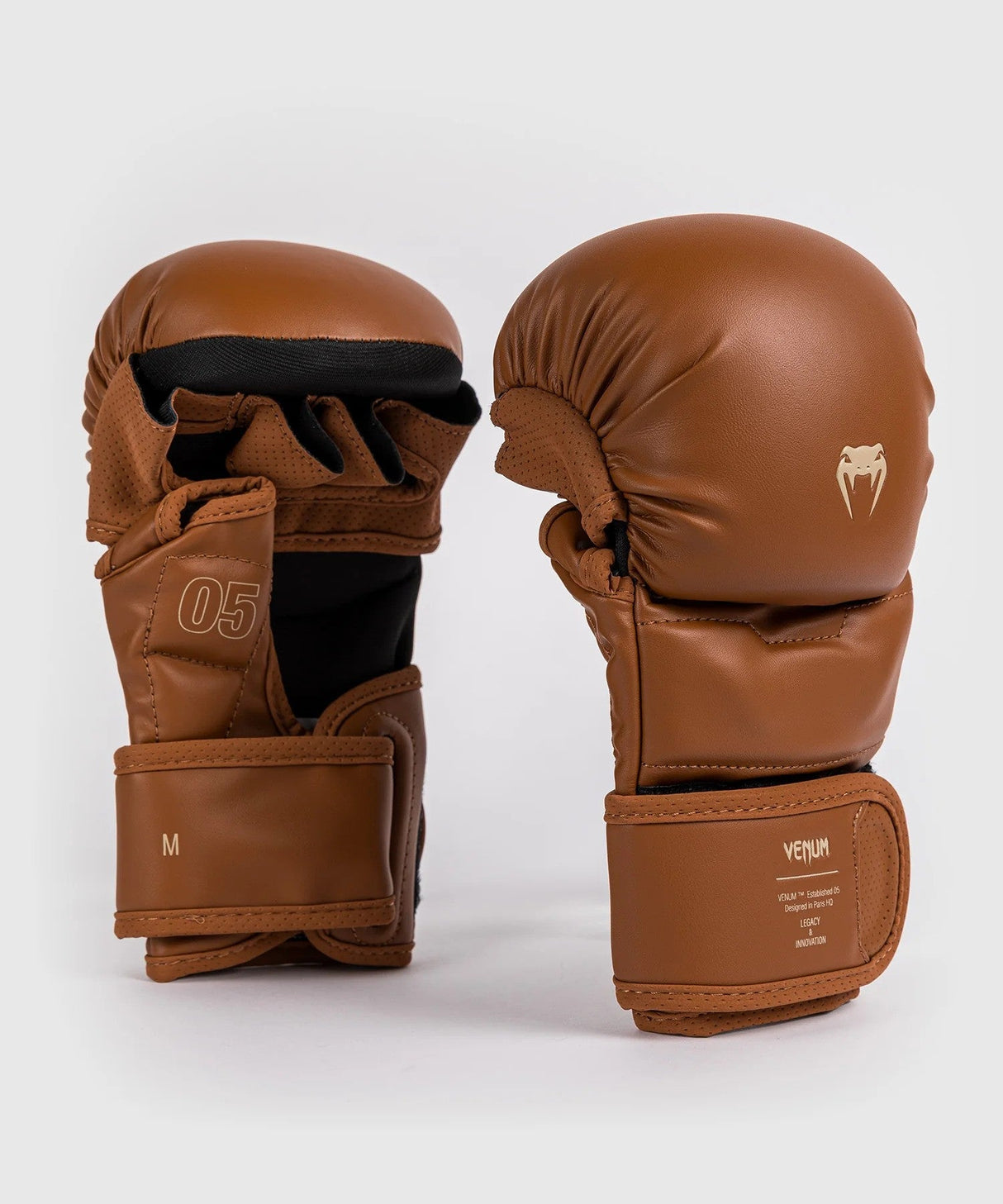 Venum Impact MMA Gloves - brown, VENUM-05065-058