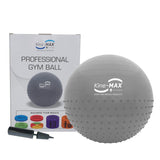Pelota de gimnasia de 65 cm - Plata, GYM-65-SIL.01
