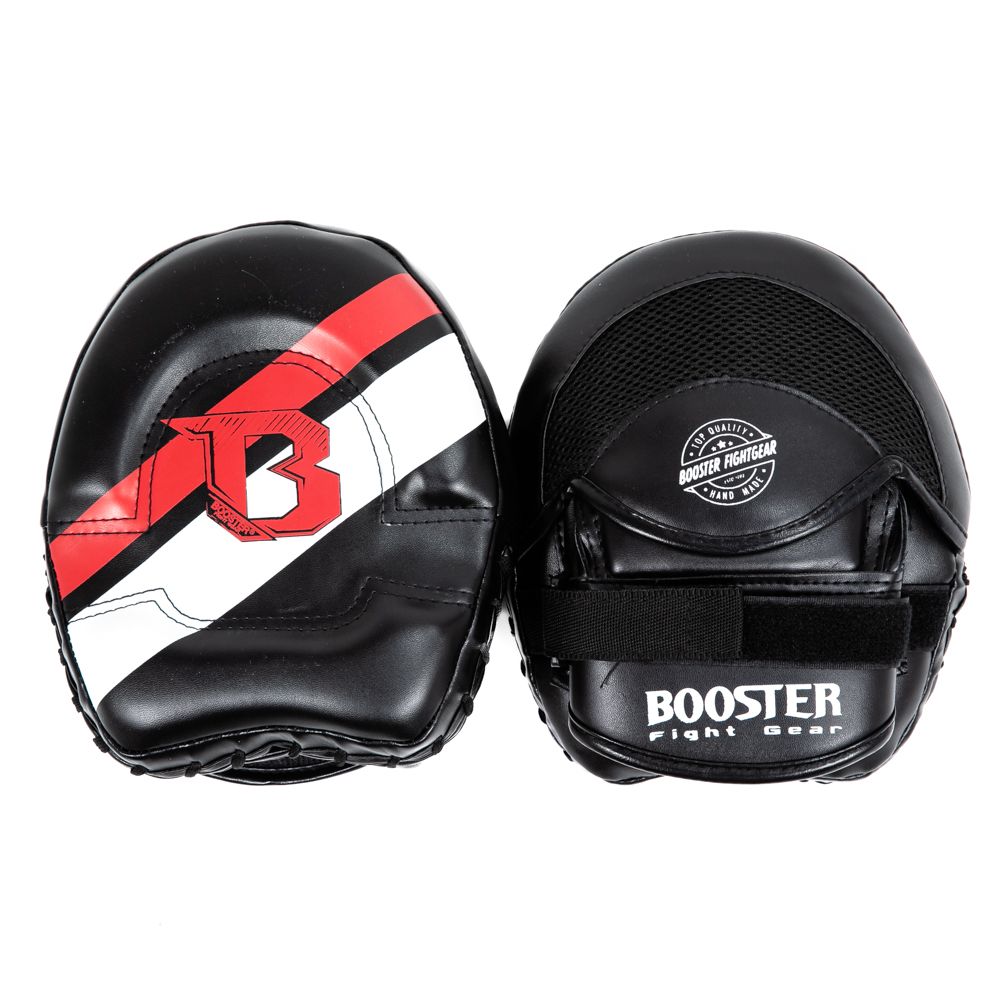 King Pro Boxing Mini Mitts de boxeo - Negro/Rojo/Blanco, PML BC 3