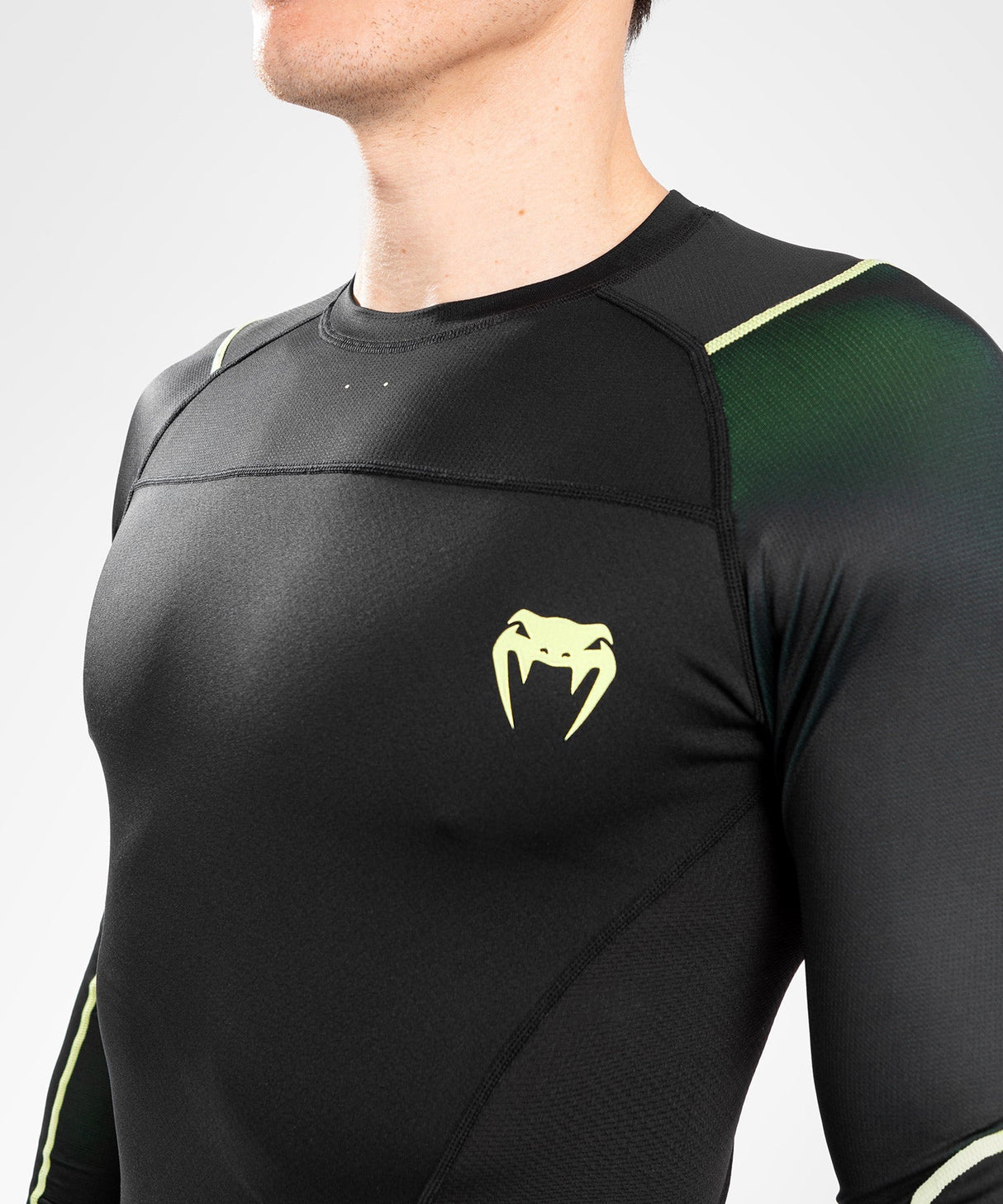 Venum Rashguard Fusion 2.0 - schwarz/gelb, VENUM-05143-111