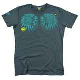 Camiseta premium de Yakuza - Azul, 3700
