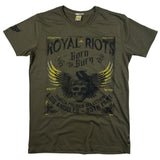 Camiseta premium de Yakuza Riots Royal - Olive, 3702