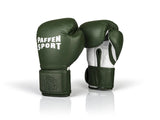 Paffen Sport “PRO KLETT” Training Boxing Gloves – Olive/White, 2113560