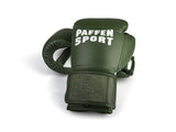 Paffen Sport “PRO KLETT” Training Boxing Gloves – Olive/White, 2113560