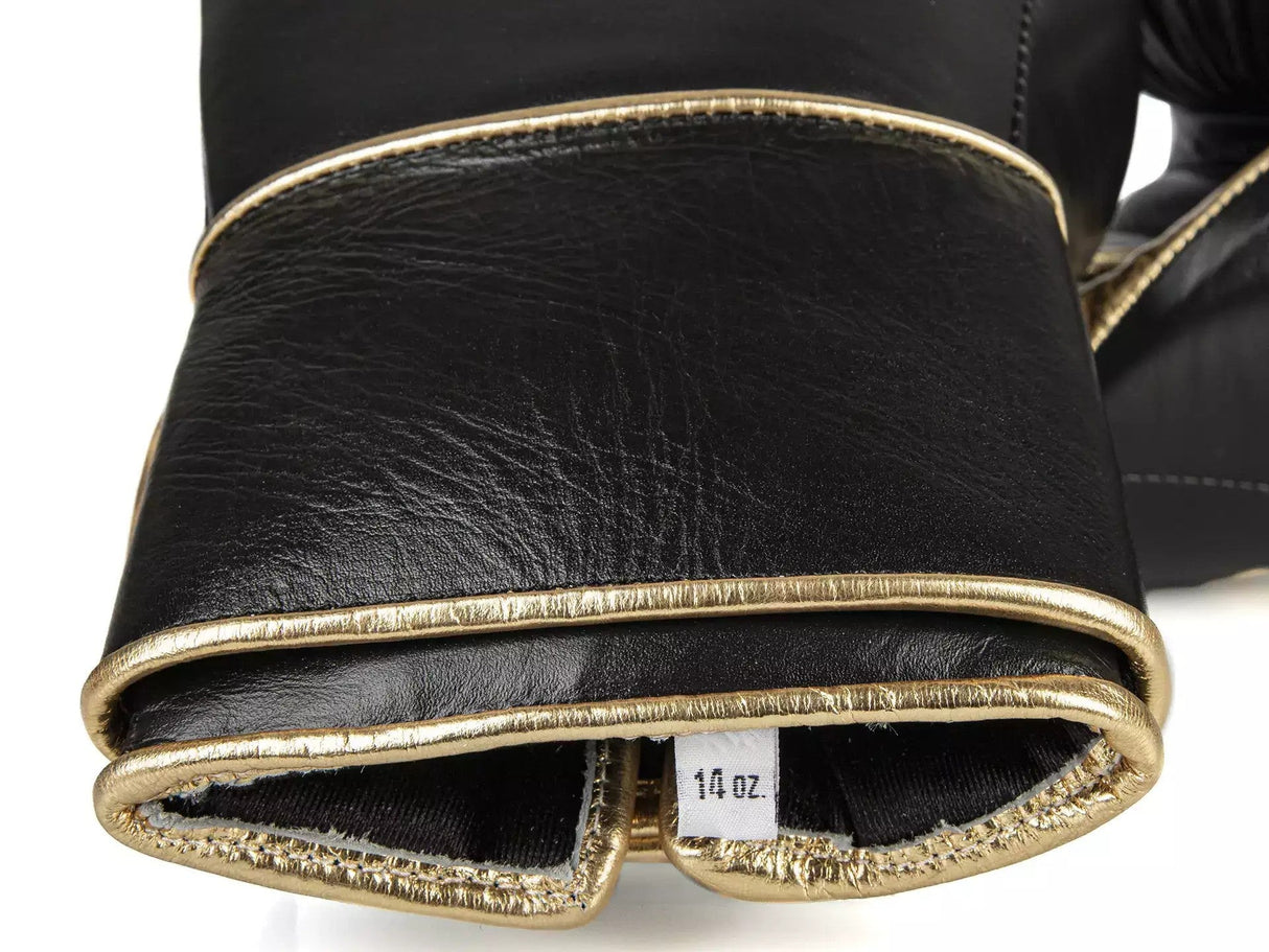 Paffen Sport PRO WIDE Boxing Gloves – black/gold, 2118760