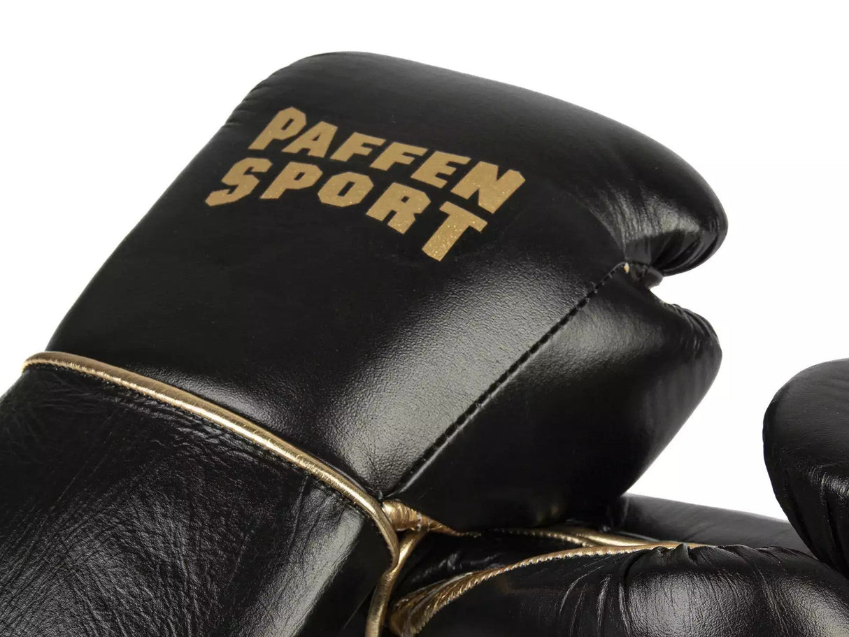 Paffen Sport PRO WIDE Boxing Gloves – black/gold, 2118760