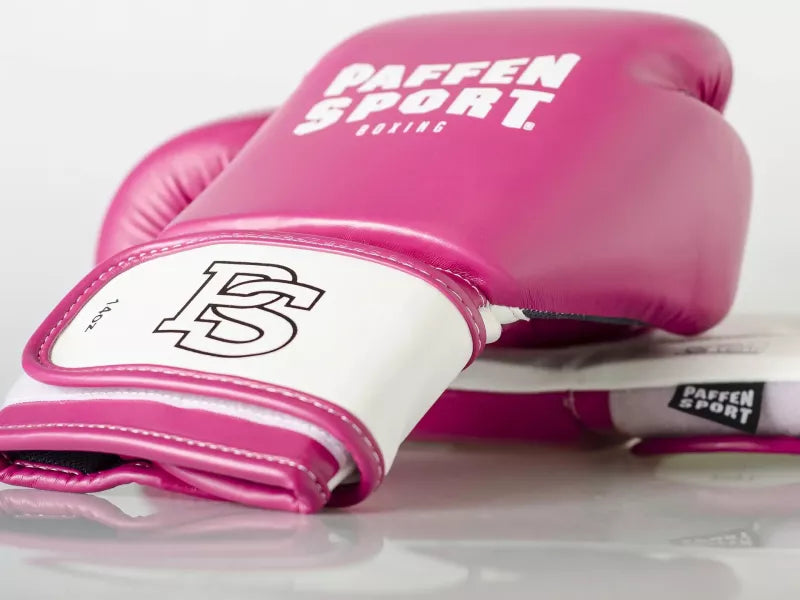 Guantes de boxeo Paffen Sport Fit - Pink/White, 2169670