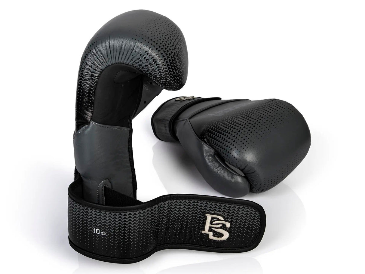 Paffen Sport „CONTACT SHIELD“ Sparring-Boxhandschuhe – Schwarz/Grau, 2172730