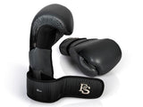 Paffen Sport „CONTACT SHIELD“ Sparring-Boxhandschuhe – Schwarz/Grau, 2172730