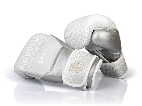 Paffen Sport "CONTACT SHIELD" Sparring Boxing Gloves - white/silver, 2172870