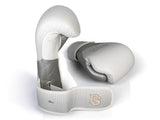 Gants de boxe d'entraînement Paffen Sport « CONTACT SHIELD » - blanc/argent, 2172870