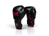 Paffen Sport „PRO SPEED“ Trainingsboxhandschuhe – Schwarz/Rot, 2191010