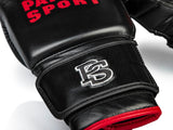 Paffen Sport „PRO SPEED“ Trainingsboxhandschuhe – Schwarz/Rot, 2191010