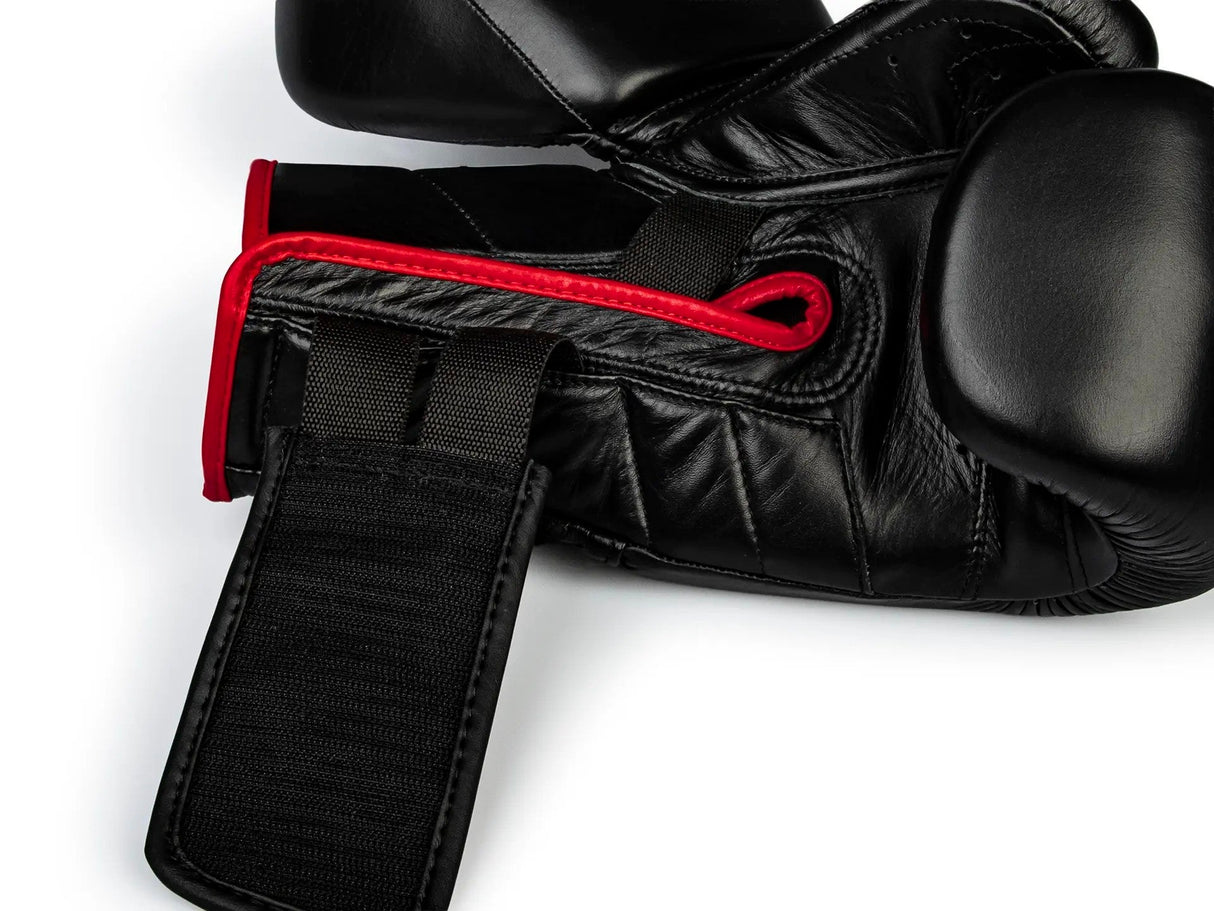 Paffen Sport „PRO SPEED“ Trainingsboxhandschuhe – Schwarz/Rot, 2191010