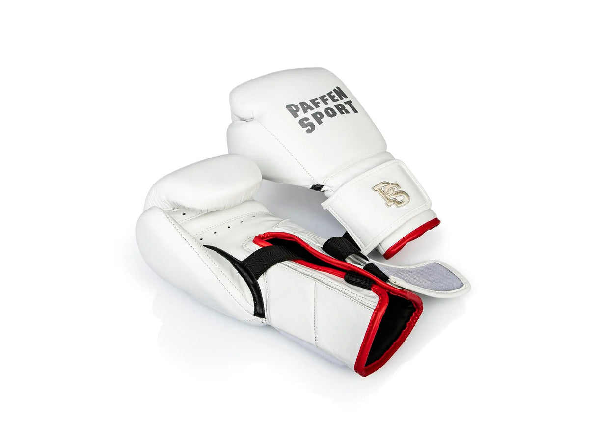 Paffen Sport „PRO SPEED“ Trainingsboxhandschuhe – Weiß, 2191030