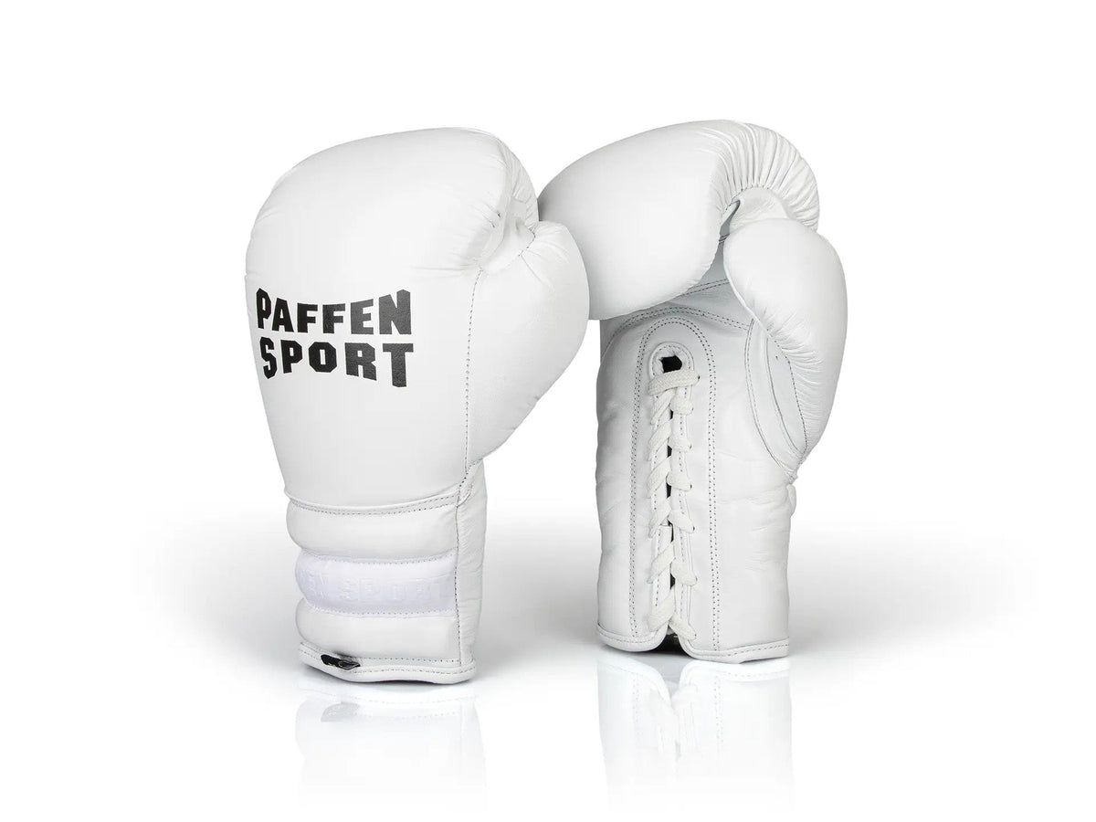 Guantes de boxeo Paffen Sport «PRO LACE X», blancos, 2192030