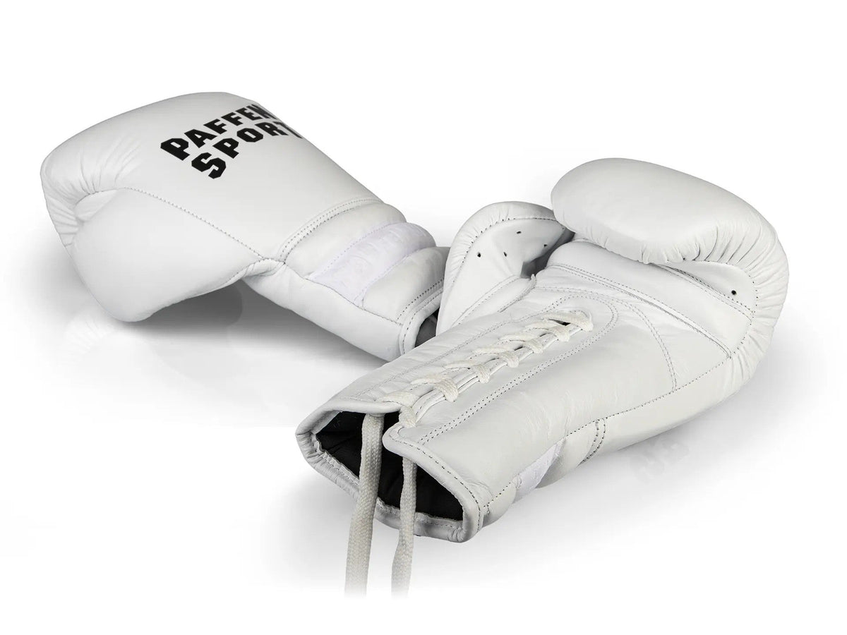 Guantes de boxeo Paffen Sport «PRO LACE X», blancos, 2192030
