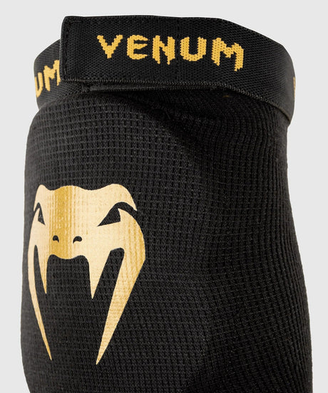 Venum Kontact Elbow Guards - black/gold, VENUM-0482-126