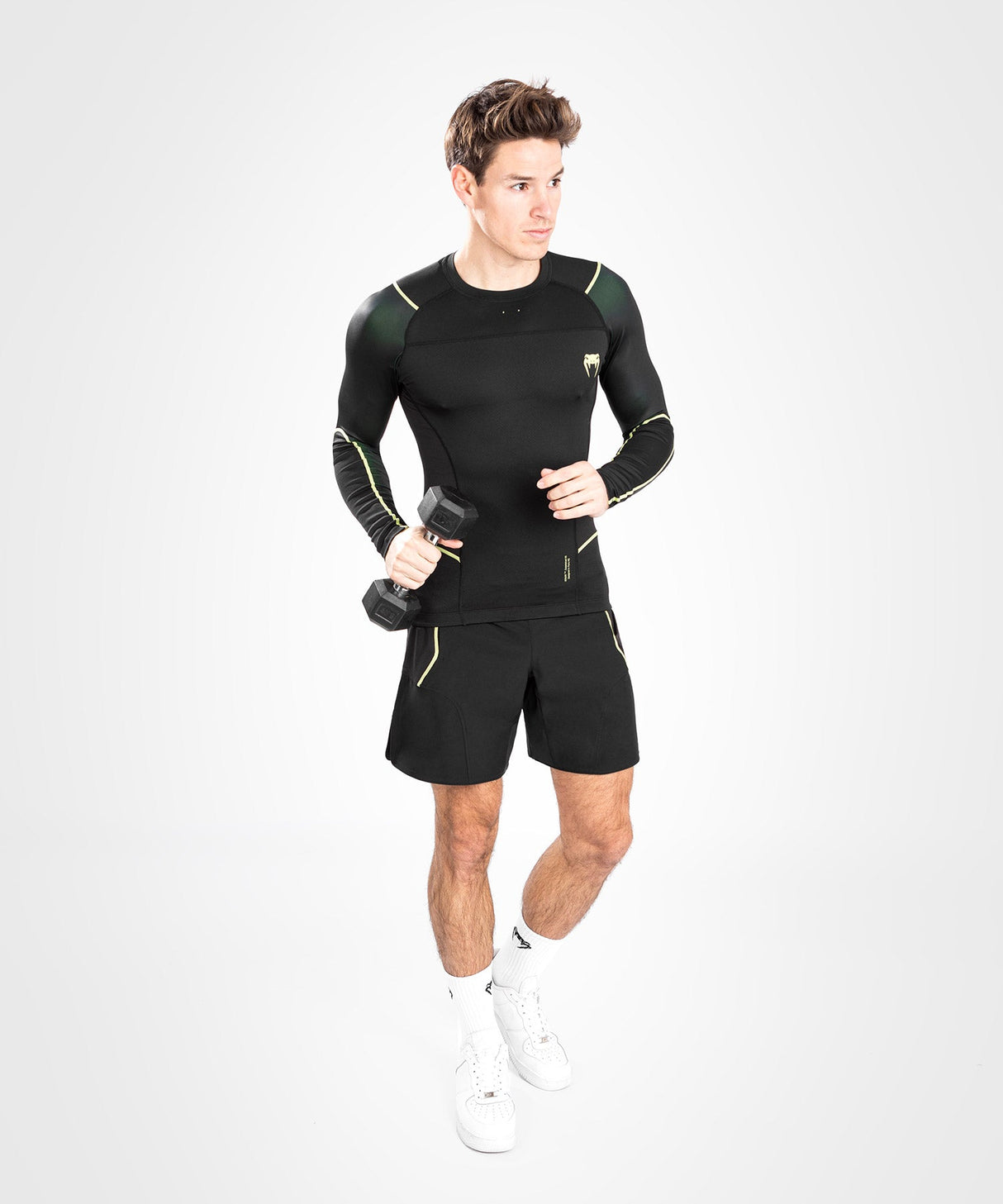 Venum Rashguard Fusion 2.0 - schwarz/gelb, VENUM-05143-111