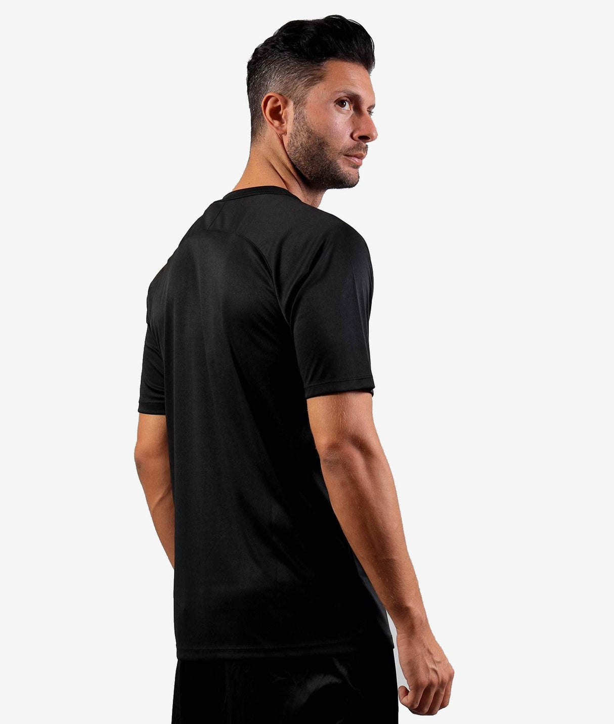 Camiseta de Interlock Givova Capo-Negro, Mac03-0010