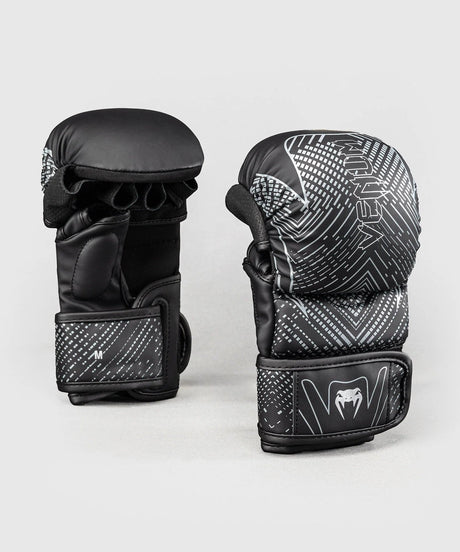 Gants de MMA Venum Midnight Fury - Noir/Gris/Argent, VENUM-06163-690