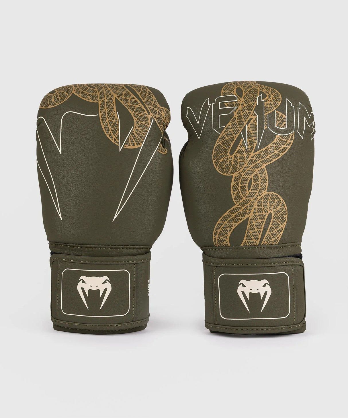 Venum Serpenti boxing gloves – khaki, VENUM-05755-590
