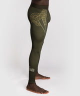 Venum Serpenti Herren-Kompressionsleggings – Khaki/Gold, VENUM-05752-590