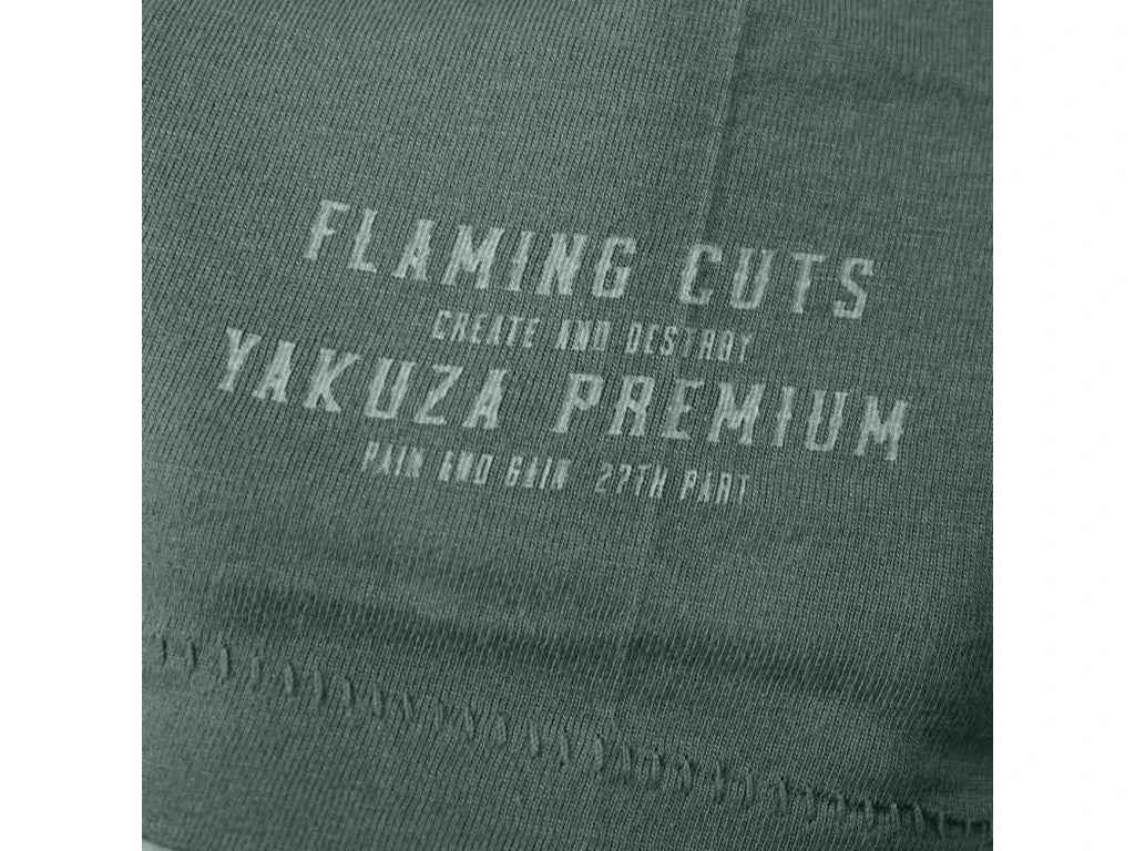Pánské Triko Yakuza Premium - Olivová, YPS-3916