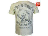 Yakuza Premium Pain and Gain men's T-shirt – yellow, YPS-3909