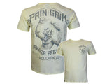 Yakuza Premium Pain and Gain men's T-shirt – yellow, YPS-3909