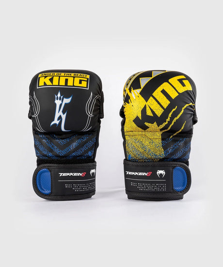 Venum x TEKKEN 8 MMA Gloves Attack 2.0 – Black/Gold, VENUM-06224-111