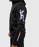 Venum x TEKKEN 8 Hoodie – Schwarz/Gelb – VENUM-06216-111