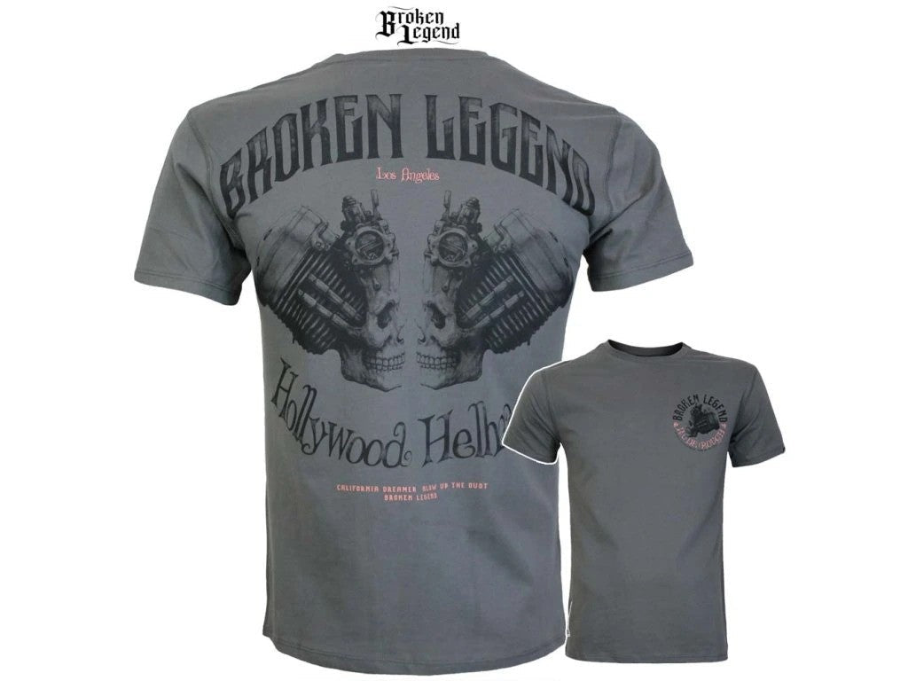 Yakuza Premium men's T-shirt – dark grey, BL203