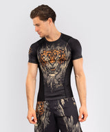Venum Tiger Short Sleeve Rashguard - black, VENUM-05340-117