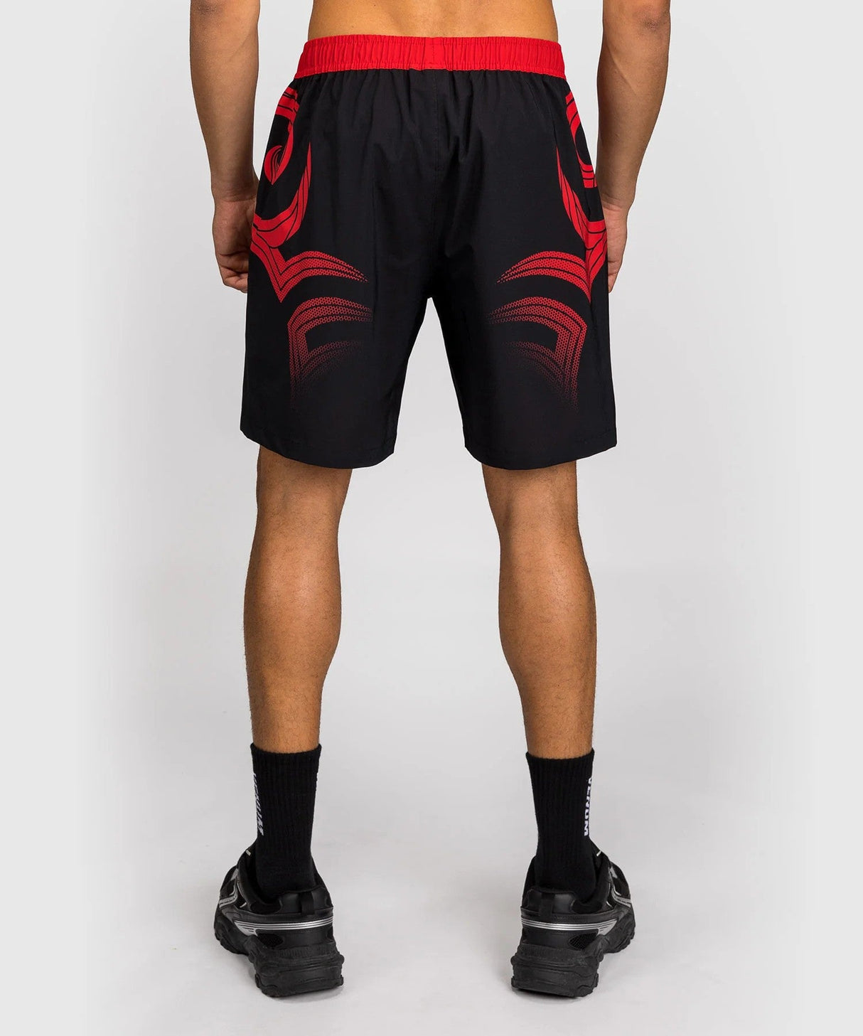 Venum x Mike Tyson Tiger Training Shorts – Black/Red, VENUM-06037-100