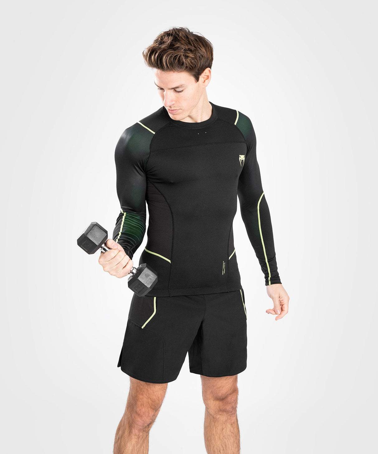 Venum Rashguard Fusion 2.0 - schwarz/gelb, VENUM-05143-111