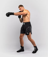 Venum Streamline Boxing Shorts – Black/White, VENUM-06301-108