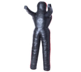 Zweibeiniges Trainingsmannequin, schwarz/rot, 0127P2N-BP